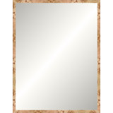 Blonde Burl Mirror