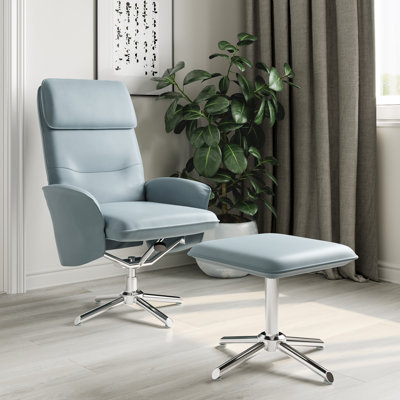 Berkman 70cm Wide Swivel Ergonomic Recliner