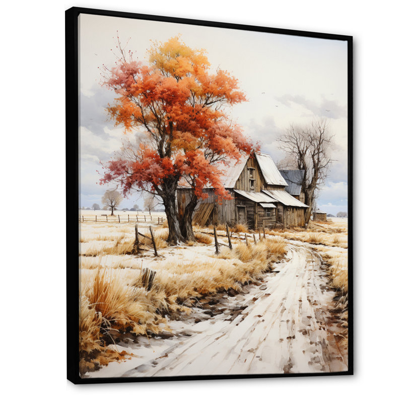 Vano Farmhouse Seasons II, Noir, H 20 po x l 12 po x P 1 po