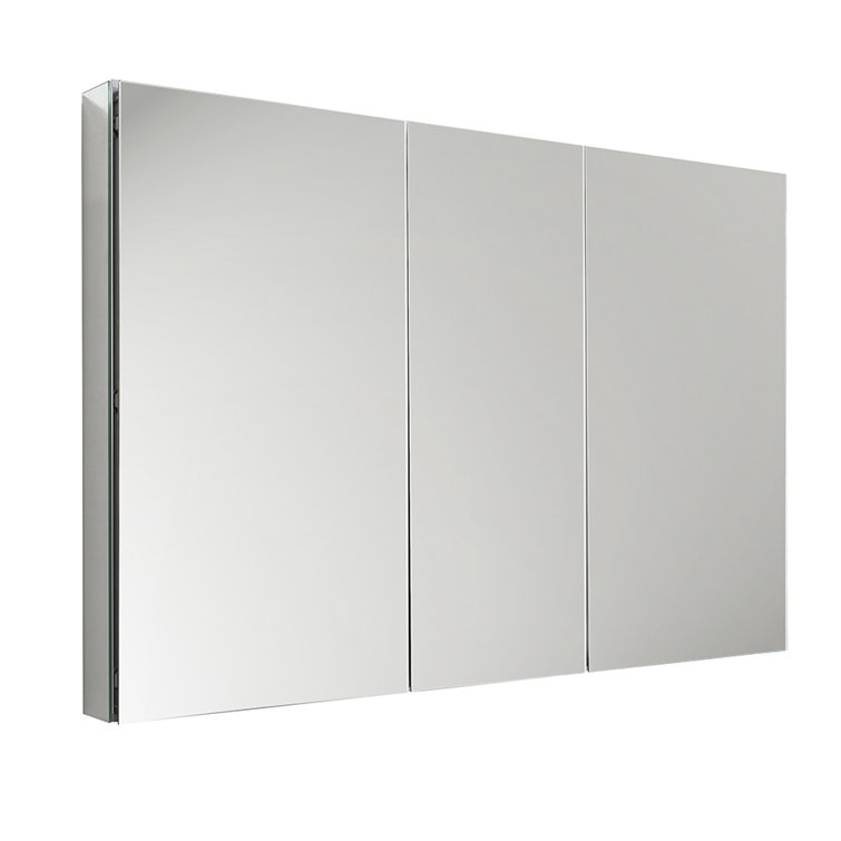  Fresca Recessed/Surface Mount Rectangular Frameless Medicine Cabinet