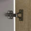 Armoire murale H 19 po, deux portes, deux tablettes internes-121089165