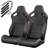 2PC New Universal Bucket Racing Seats