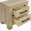 Table de chevet 2 tiroirs Sansome