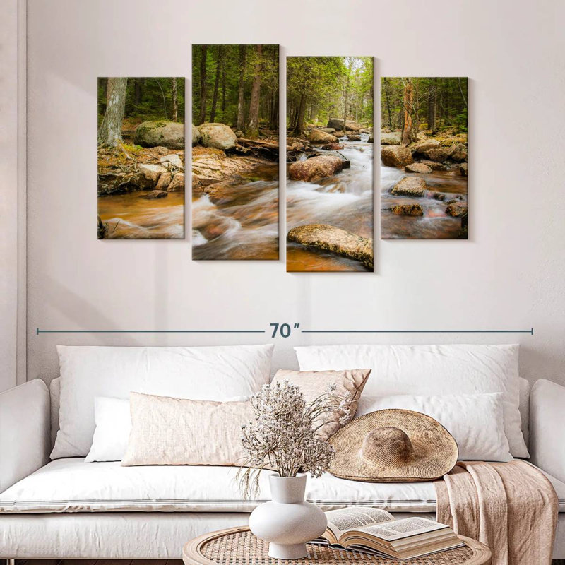 Alvord Acadia Spring Stream, 32" H x 52" W