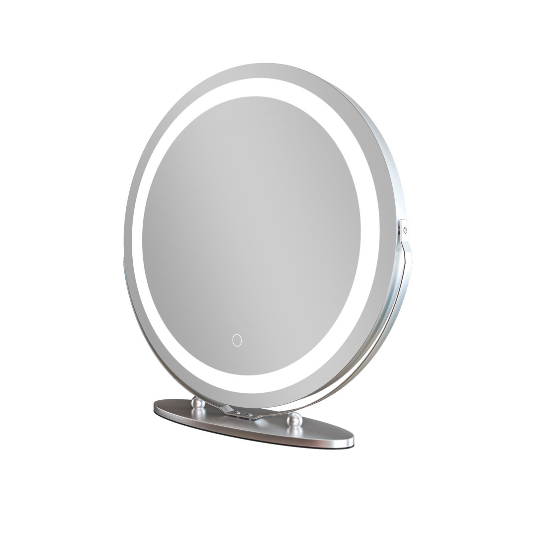 Jimya Lighted Makeup / Shaving Mirror Wrought Studio™ 