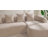 Curved Boneless L-Shaped Sectional Sofa With Chaise Lounge, No Assembly Required-1950837465-1950837464