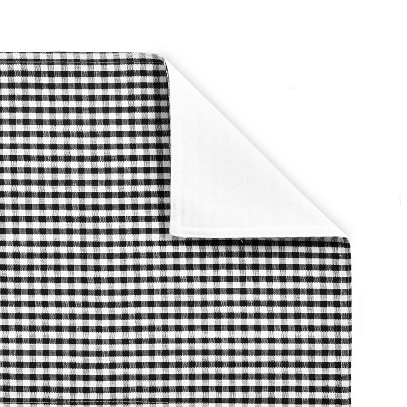 Nappe Gingham, 72 po x 13 po