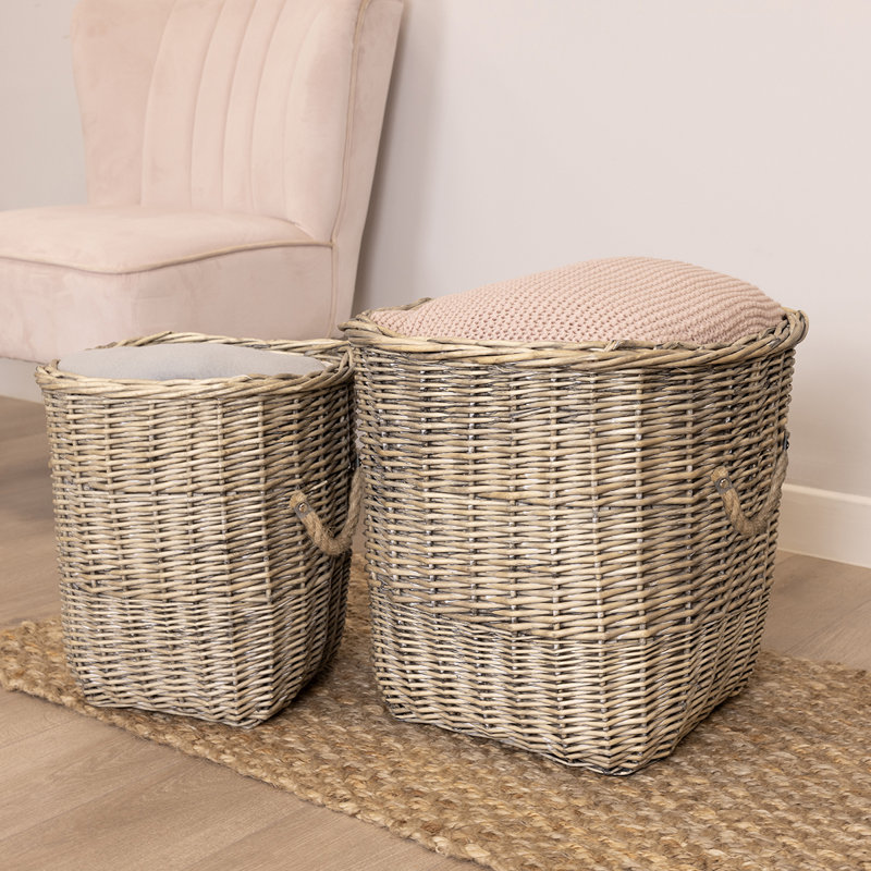 Wicker Log Carrier