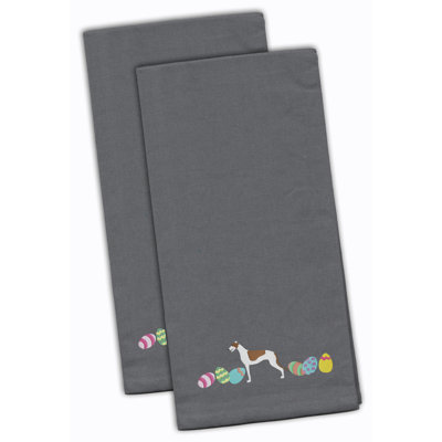 Cotton Embroidered Tea Towel Kitchen Towel