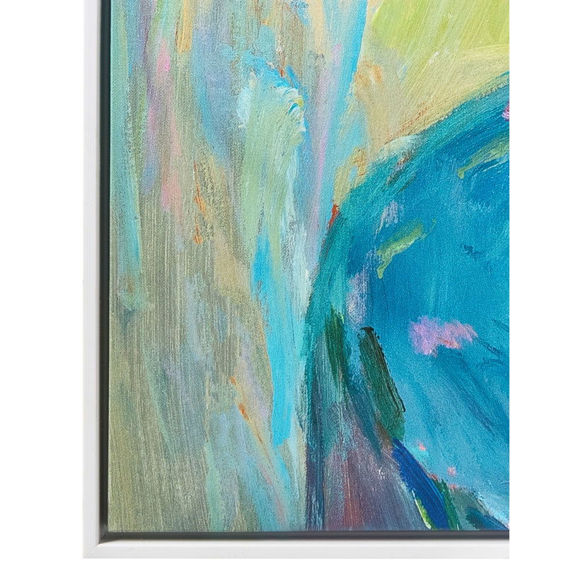 1 Piece Floater Frame Painting on Canvas