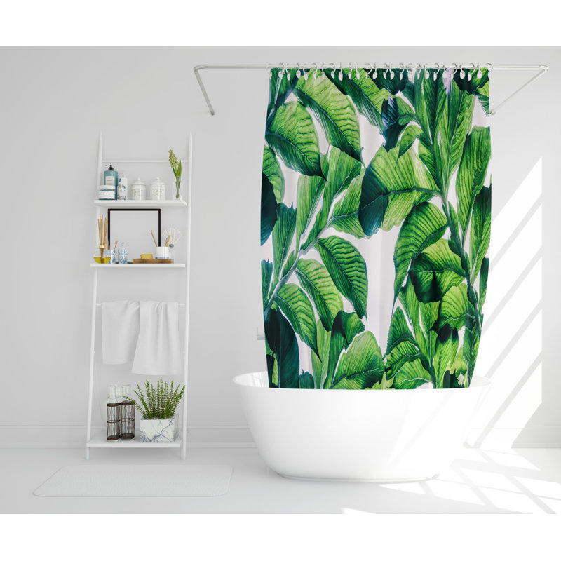 Livilla Polyester Shower Curtain Set, 177cm H x 177cm W