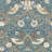 Grody Strawberry Thief Washed Blue Wallpaper