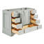 Base de meuble-lavabo simple 48,75 po Peightyn-93359339