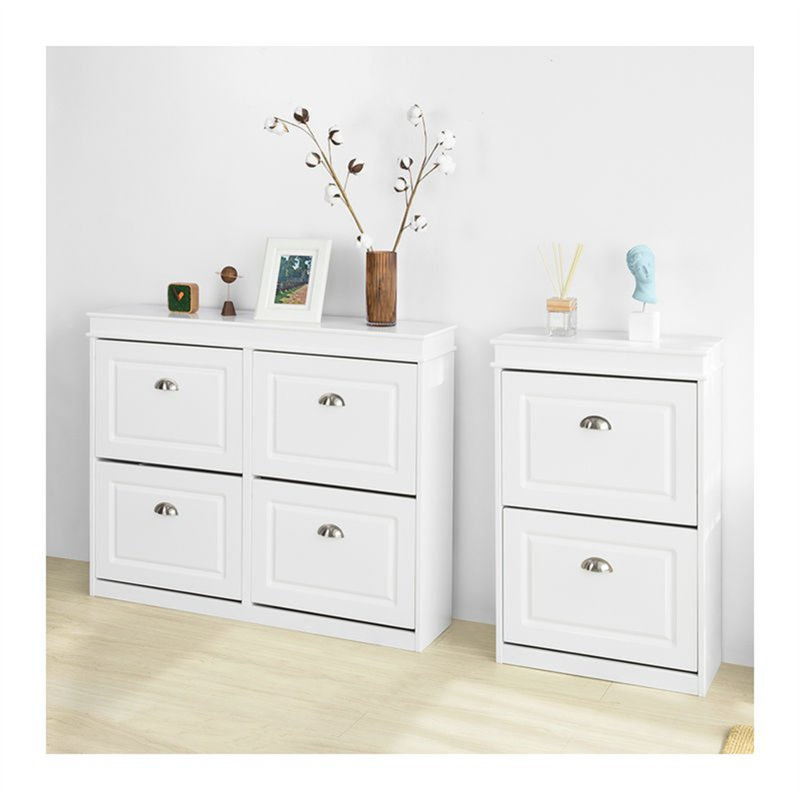 8 Pair Flip Down Shoe Storage