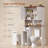Farmhouse Over-the-Toilet Storage Cabinet