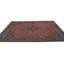 Tapis oriental unique de style pêche 6 pi 5 po x 9 pi 5 po Coral
