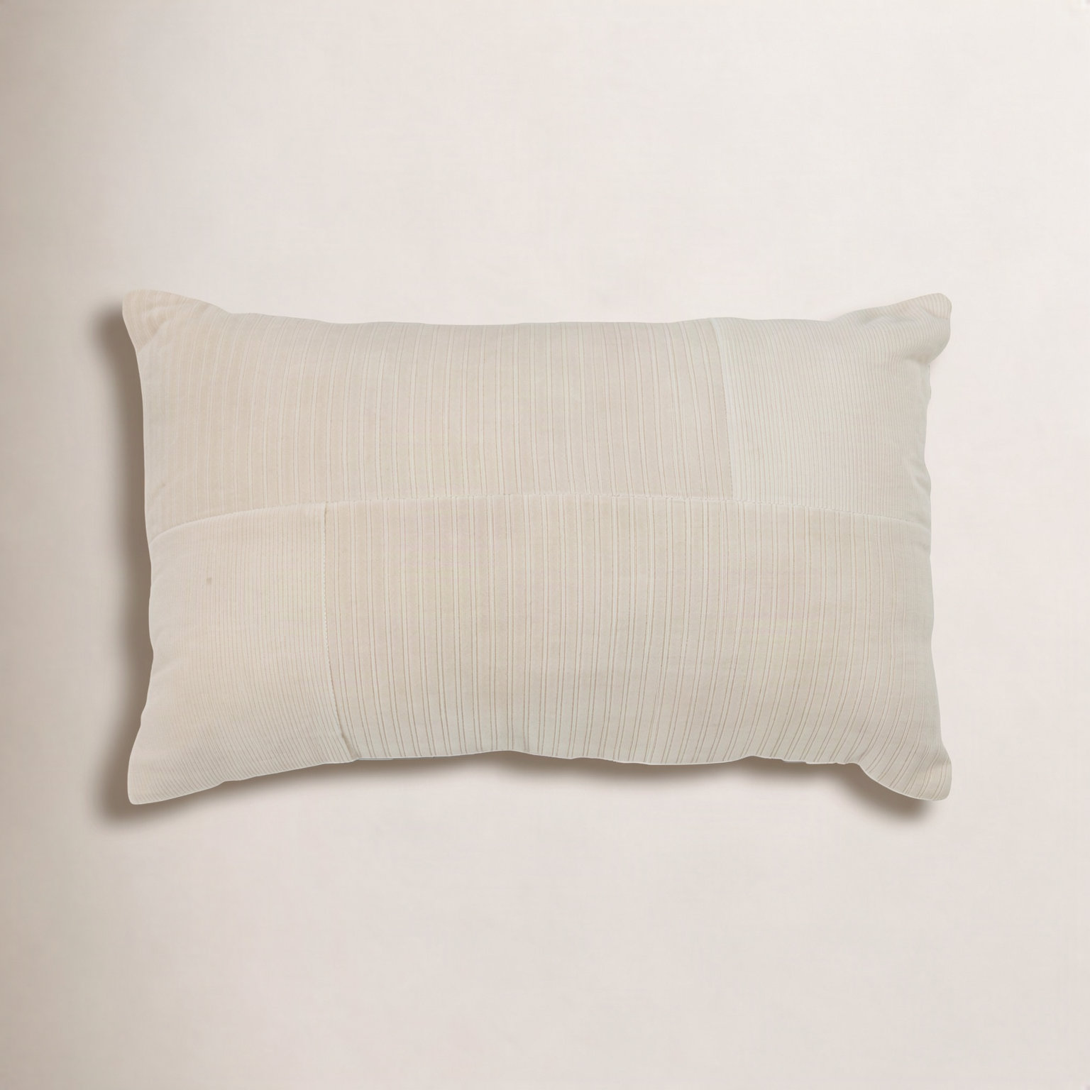 Berkley 20" x 14" Cotton Throw Pillow, Beige