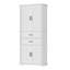 Armoire de rangement avec espace de rangement multifonctionnel pour la cuisine / salle de bain / salle à manger / salon, 2 tiroirs avec glissières, tablette réglable-2002066810