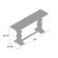 Console en bois massif 63 po Tekla-47486497
