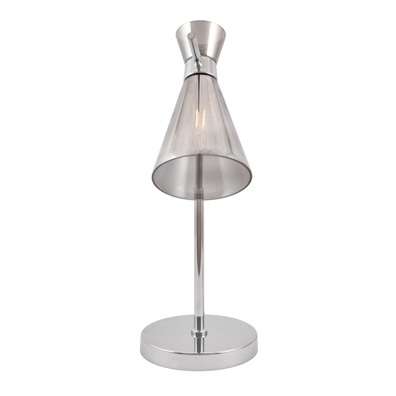 Bryton Arched Lamp, Silver