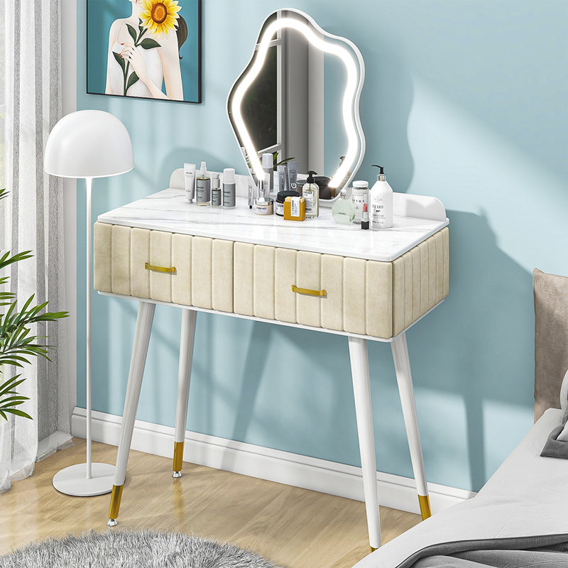 Coiffeuse, Blanc