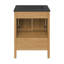 Meuble-lavabo autoportant en chêne 24 po avec plateau d'évier Château-105680440-121323632-121323635
