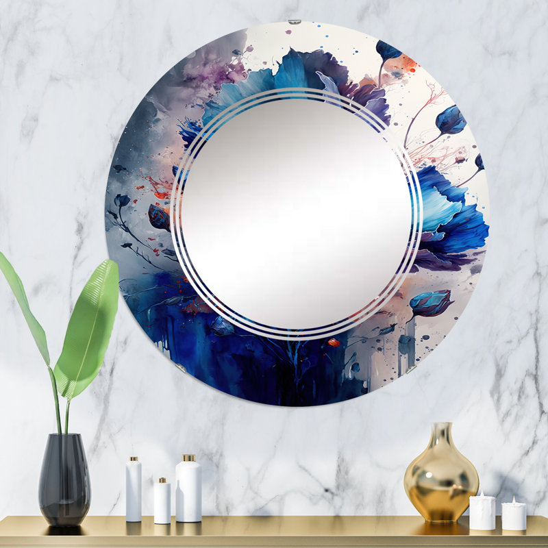 Miroir mural Radyah, 32 po x 32 po