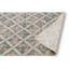Tapis beige à motif de treillis contemporain Campo Sofia-36355507