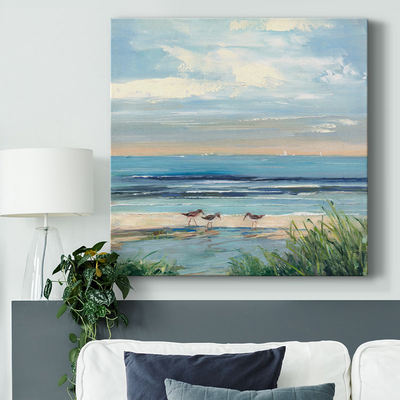 Côte paradisiaque, H 32 po x l 32 po x P 1,5 po