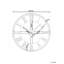 Metal Wall Clock
