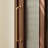 Retro solid wood home bookcase