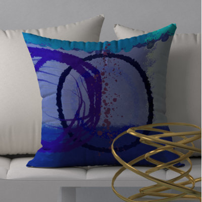 Housse de coussin pour oreiller carrée + coussin gitel