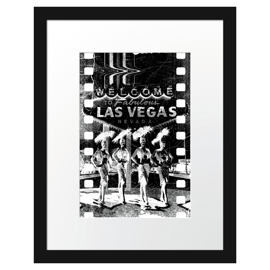 Gerahmtes Poster Fabulous Vegas