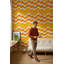 Papier peint texturé aquarelle Mid Century Modern-1026076371