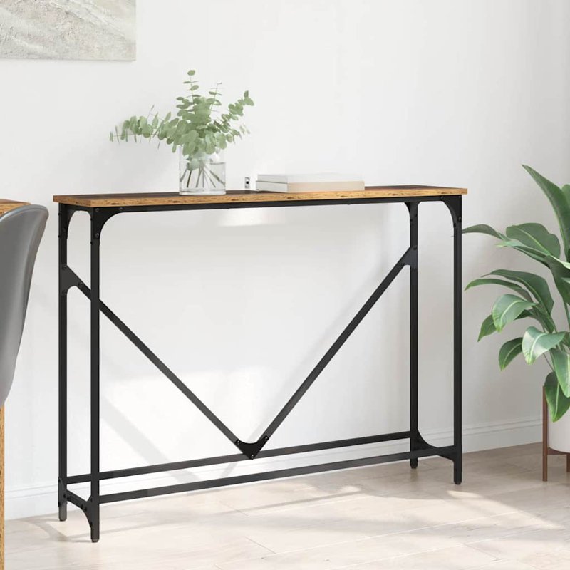 102cm Console Table, Old Wood