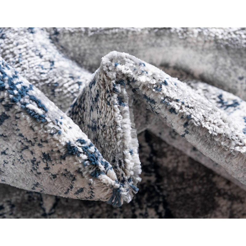 Endel Abstract Indoor Rug, Rectangle 4' x 6'