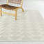 Tapis à rayures crème moderne Fradulf-2019960760