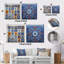 Boho Turkish Blue Tiles I - Boho Tiles-757216198