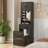 Small Makeup Vanity Set with LED Lights-1715336666