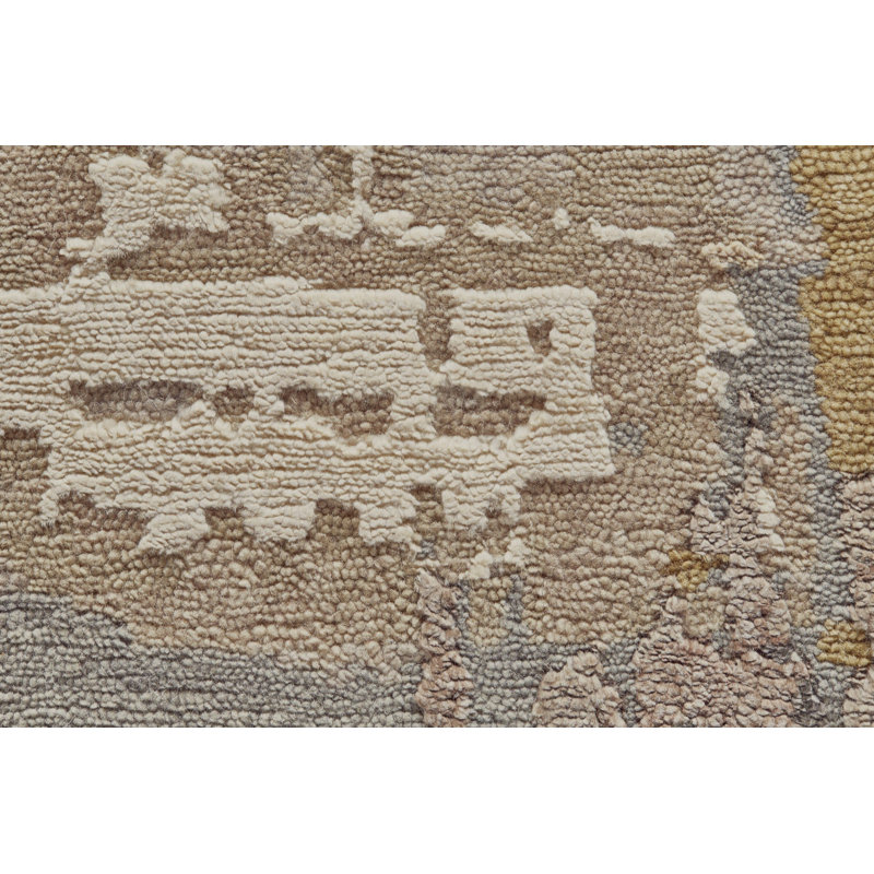 Tapis ivoire Tarlisha Modern WatercoTarlisha, Rectangle 3' x 5'