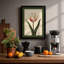 Single Tulip Study Botanical - Framed Print-187031237-187031236