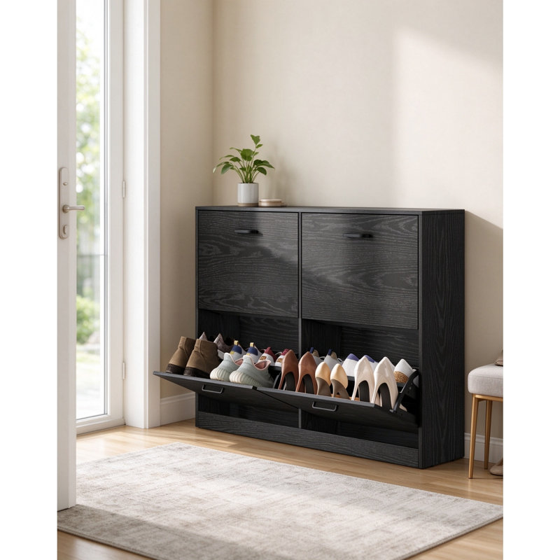 28 Pair Shoe Storage Cabinet