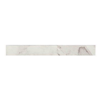 12'' L x 3'' W Porcelain Bullnose Tile Trim