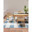 Tapis intérieur / extérieur bleu Borland-33206204