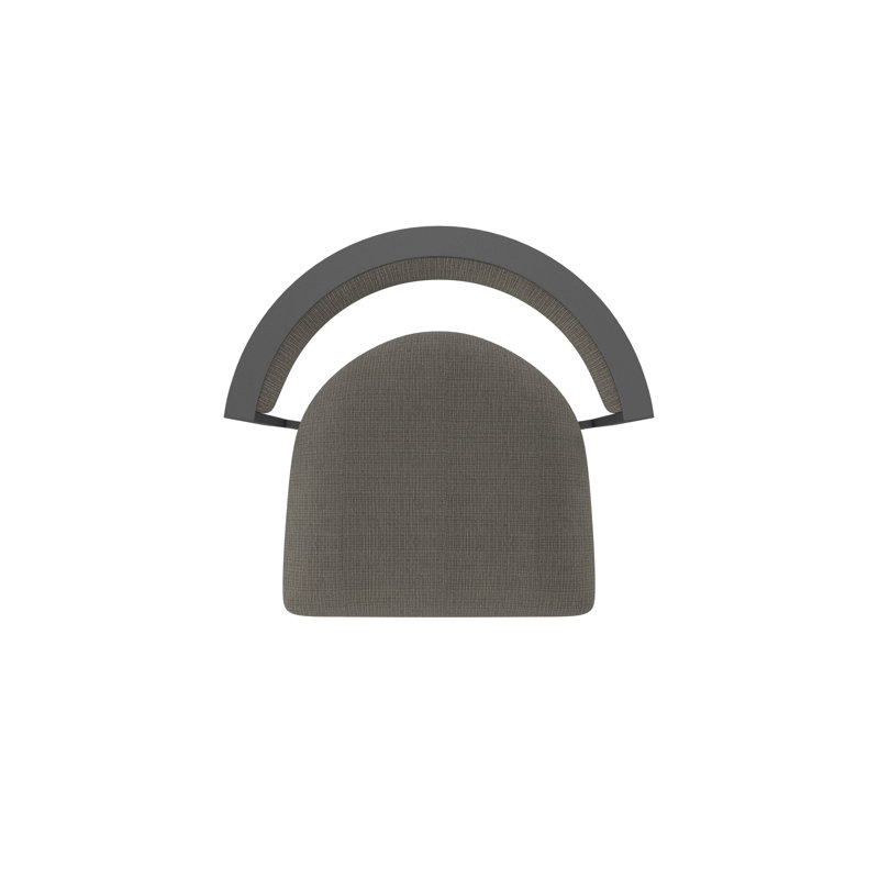 Hunter Swivel Stool, Étain, Tabouret de comptoir (siège d'une hauteur de 25 p, Tissu - graphique calice