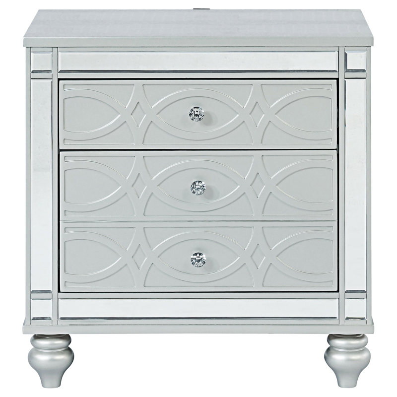 Nightstand Bedside Table With Drawer