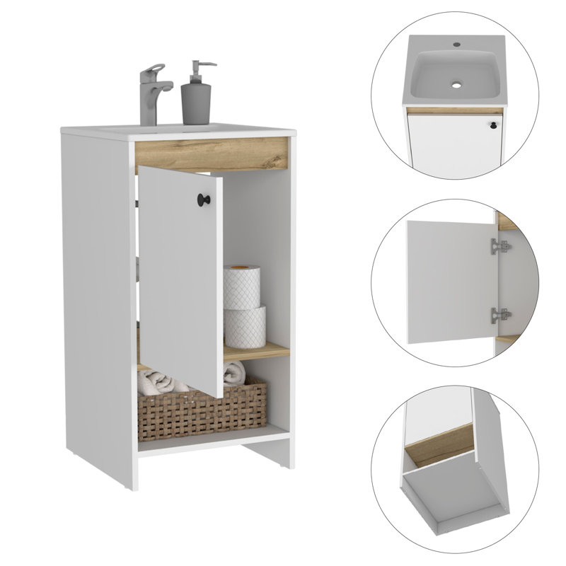 Gevalia Freestanding Bathroom Cabinet