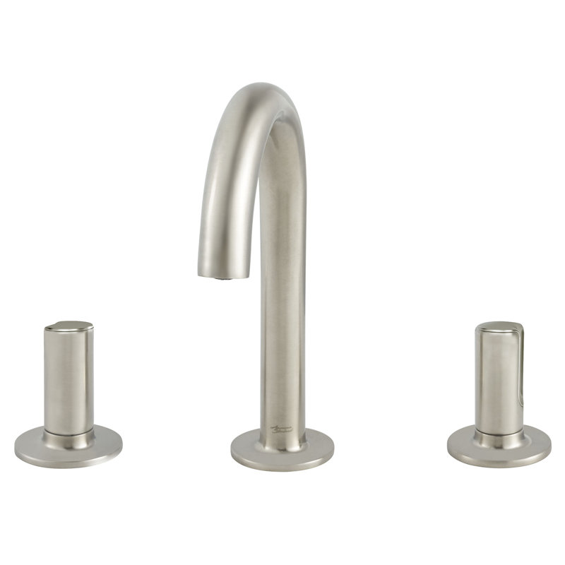 Studio S Widespread 2-handle Bathroom Faucet with Drain Assembly, Brushed Nickel, Knob Handle