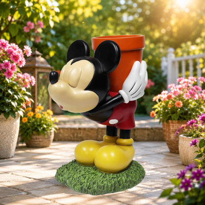 Porte-pot de jardin 19,7 po Disney Mickey