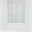 Levity 59.63" x 62" Bypass Bath Door with CleanCoat® Technology-227747595-152362690